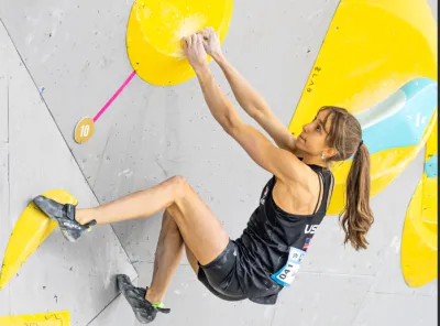Annie Sanders byla jmenována sportovkyní týdne