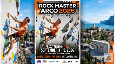 Rock Master Arco 2026 : dates, billets gratuits et quelles falaises grimper